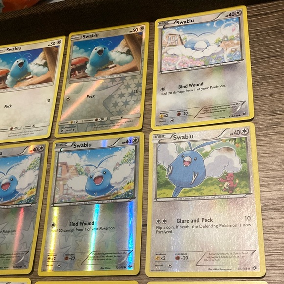 Pokemon TCG Swablu/Altaria/Spirit Link Bundle (16 Cards) AS IS - Picture 3 of 14
